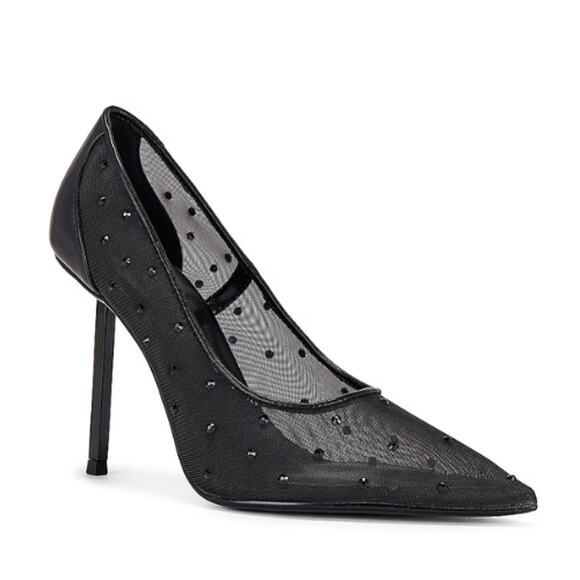 FEMME Shoes - FEMME LA The Collette Pump in Black Diamond EUC Size 9
